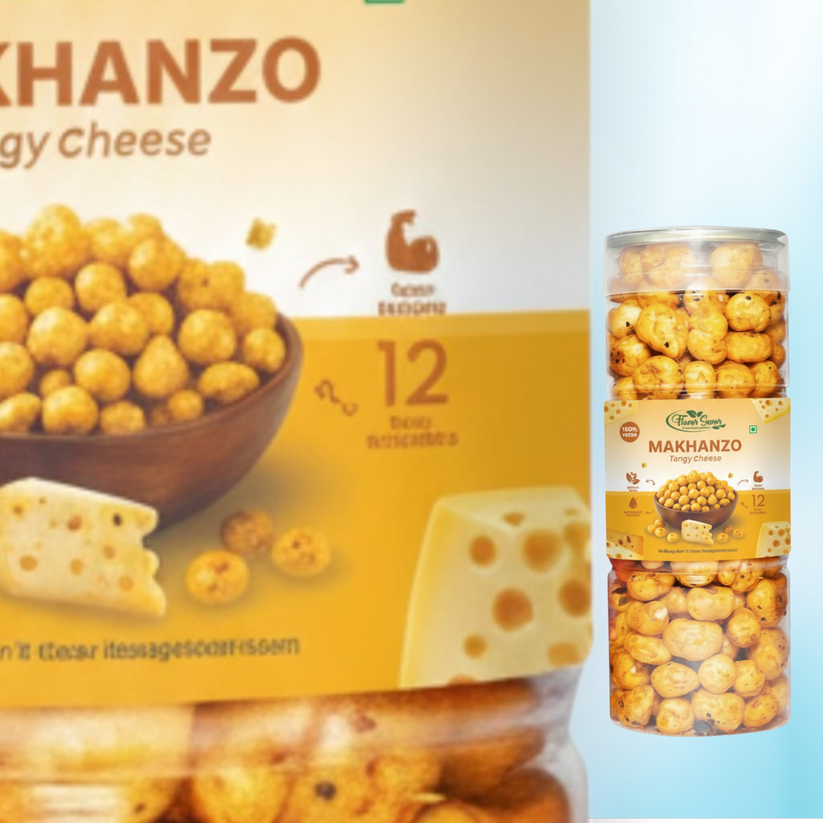 Mac & Cheeze Makhana